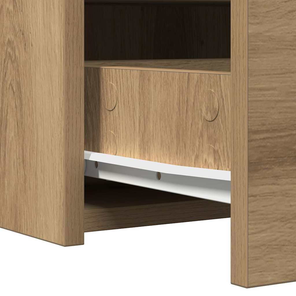 Table de Toilette Marron 83 x 40 x 70 cm Bois d'ingénierie - XIOS