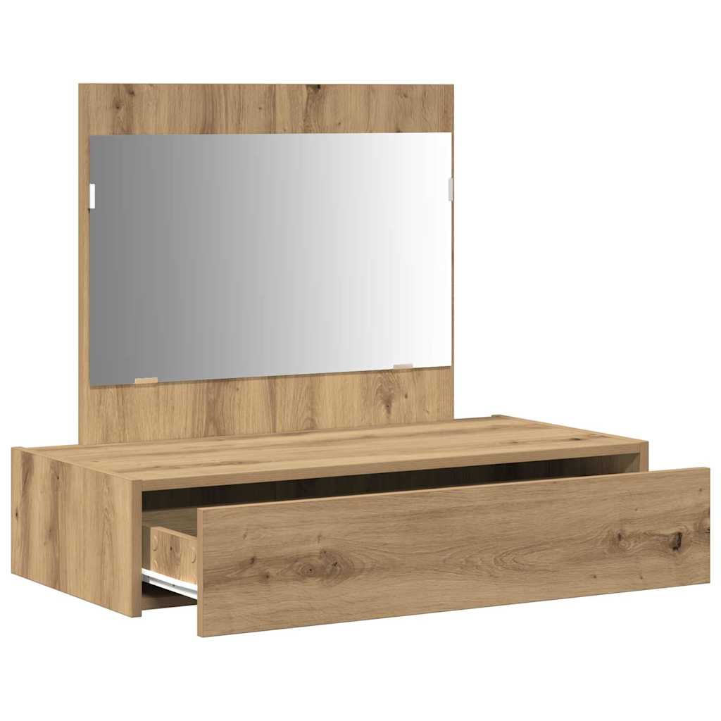 Table de Toilette Marron 83 x 40 x 70 cm Bois d'ingénierie - XIOS