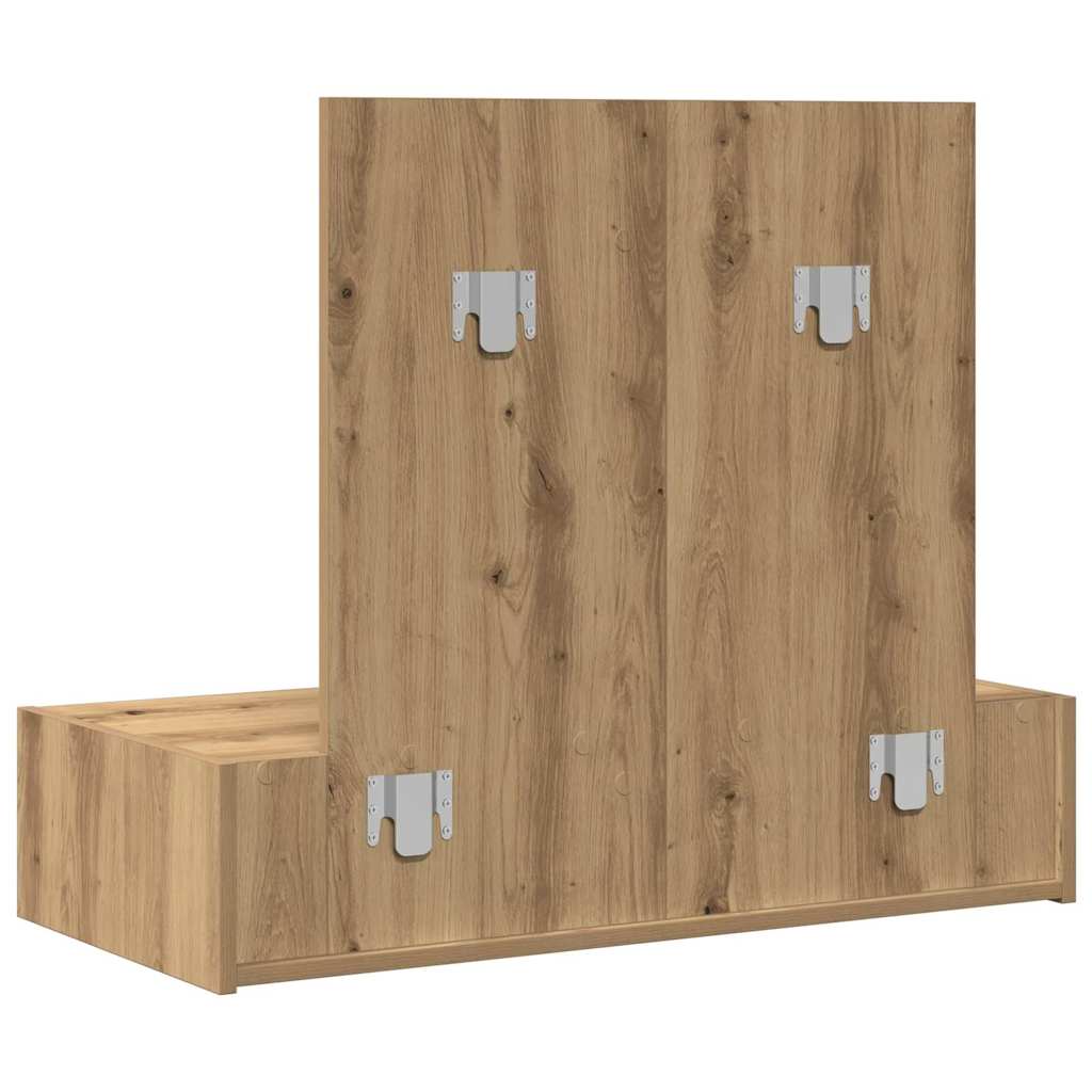 Table de Toilette Marron 83 x 40 x 70 cm Bois d'ingénierie - XIOS