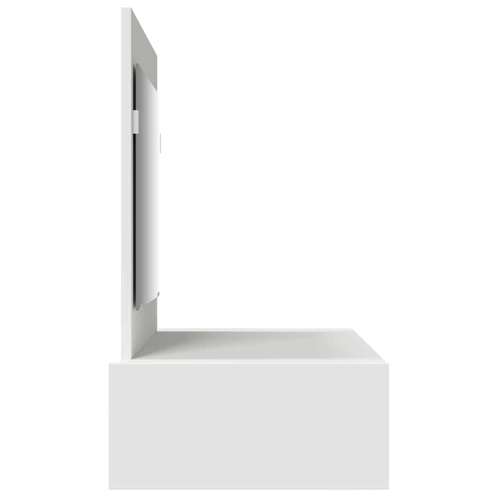 Table de Toilette Blanc 100 x 40 x 70 cm Bois d'ingénierie - XIOS