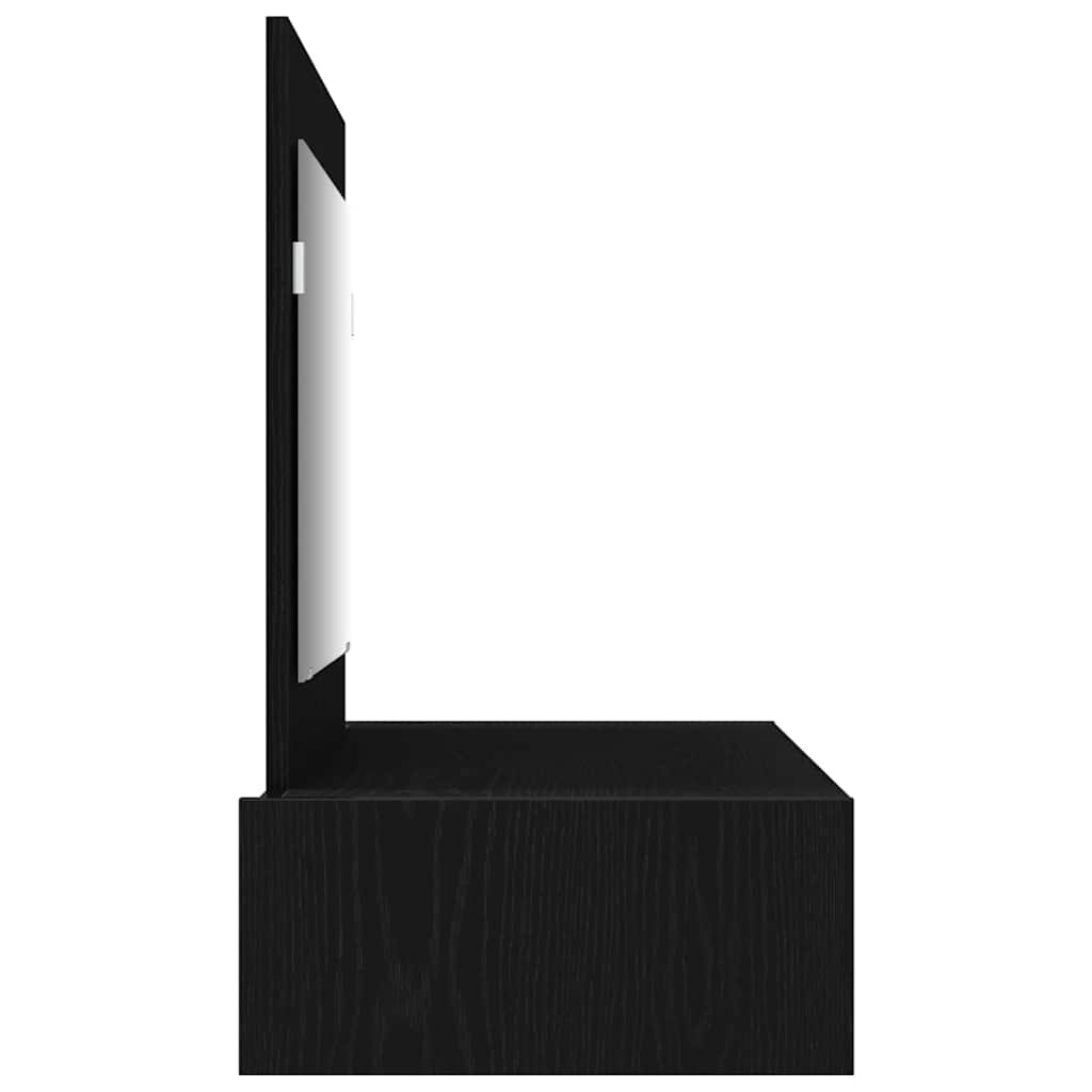 Table de Toilette Noir 100 x 40 x 70 cm Bois d'ingénierie - XIOS