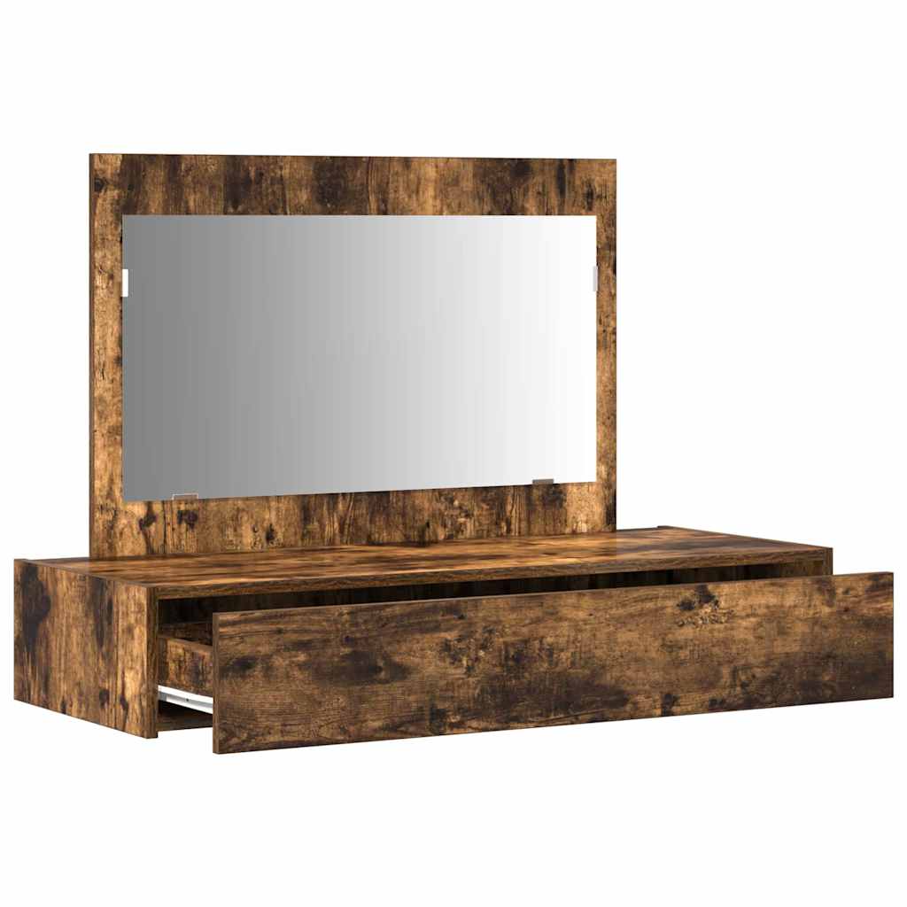 Table de Toilette Marron 100 x 40 x 70 cm Bois d'ingénierie - XIOS