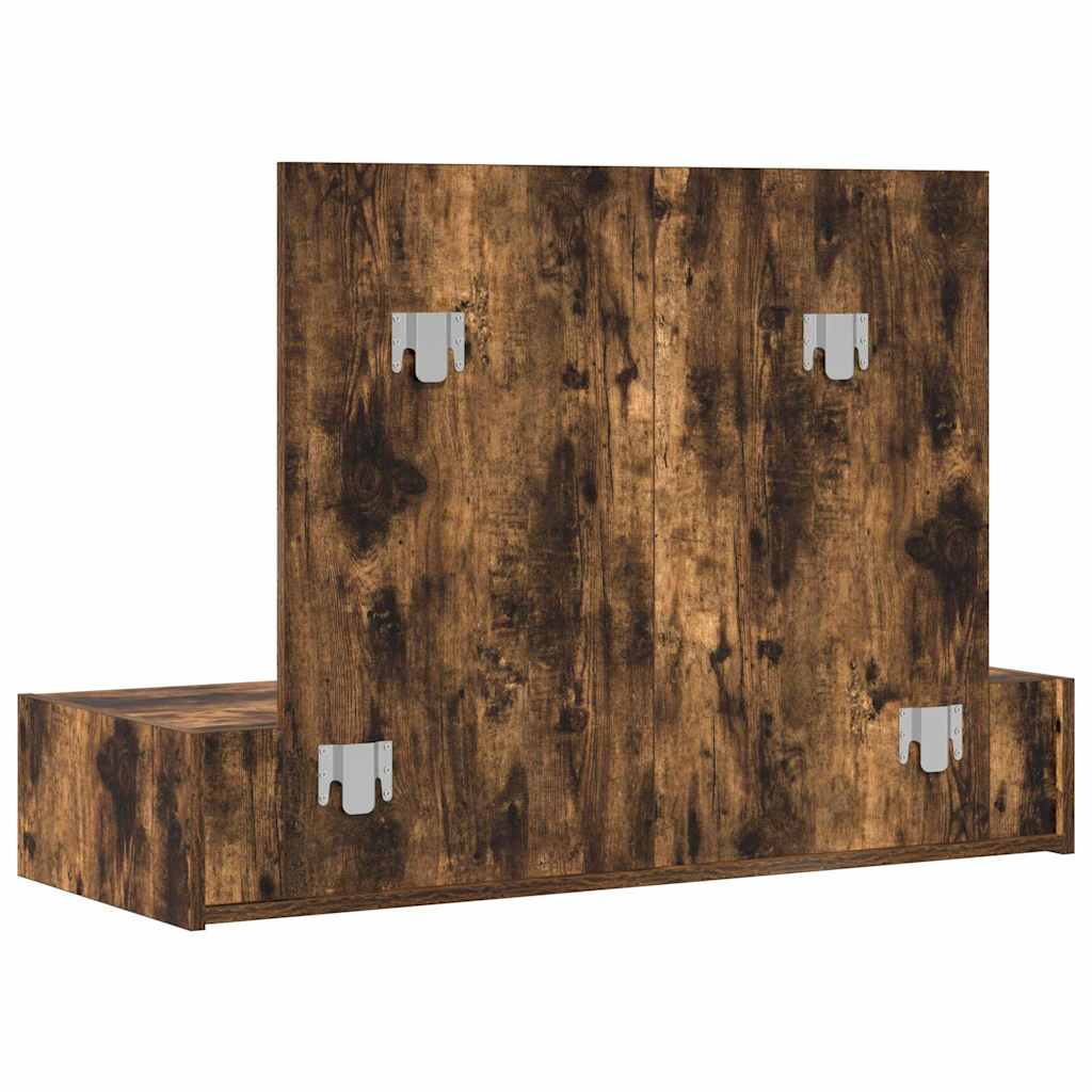 Table de Toilette Marron 100 x 40 x 70 cm Bois d'ingénierie - XIOS