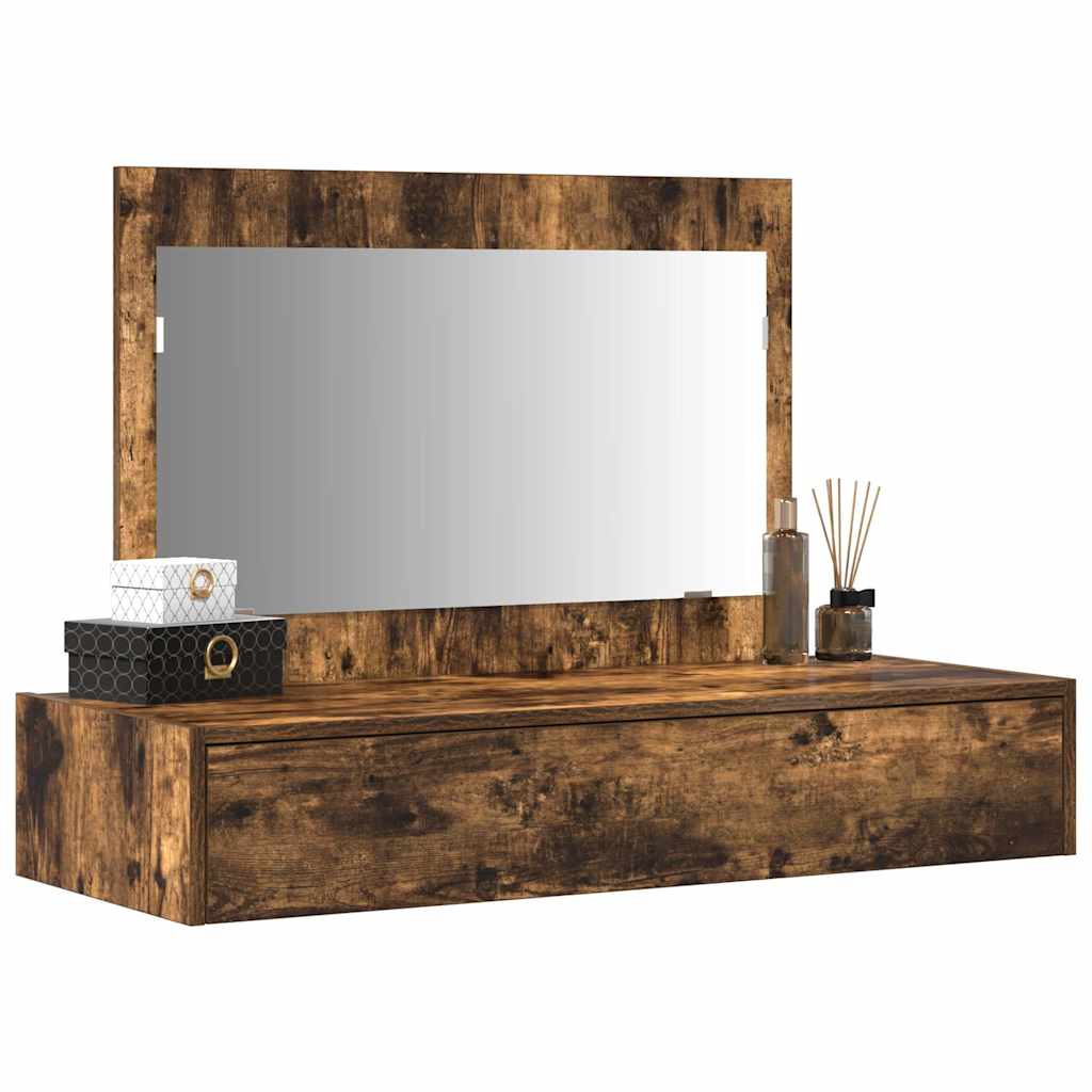 Table de Toilette Marron 100 x 40 x 70 cm Bois d'ingénierie - XIOS