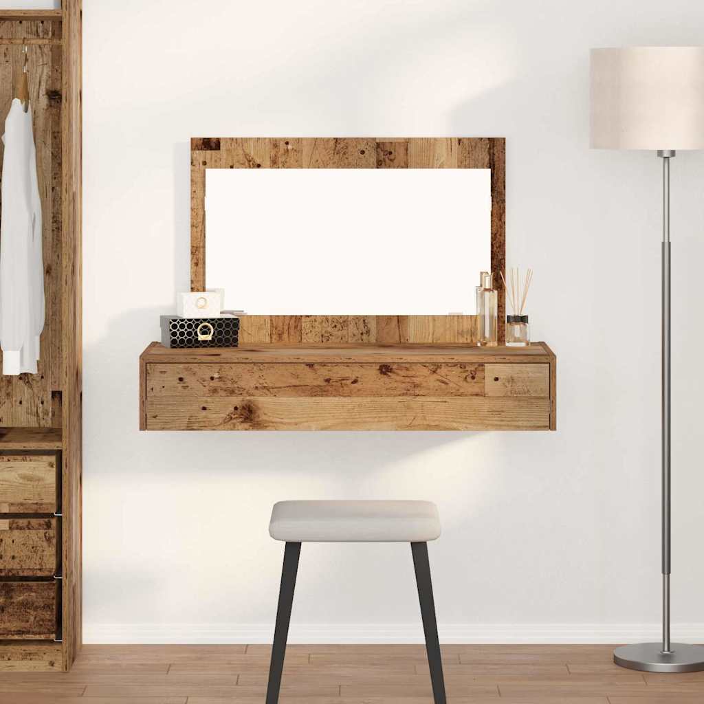 Table de Toilette Marron 100 x 40 x 70 cm Bois d'ingénierie - XIOS