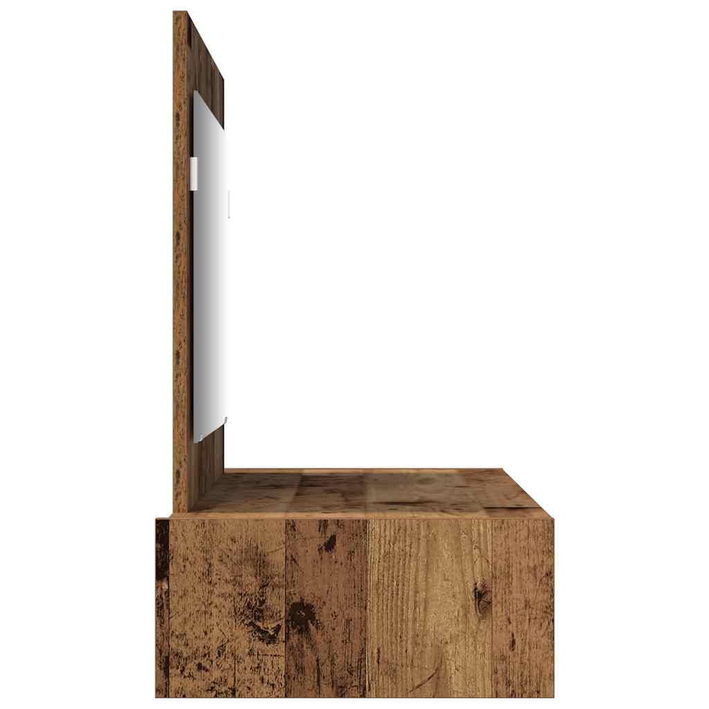 Table de Toilette Marron 100 x 40 x 70 cm Bois d'ingénierie - XIOS