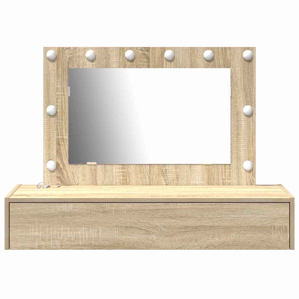 Table de Toilette Marron 100 x 40 x 70 cm Bois d'ingénierie - XIOS