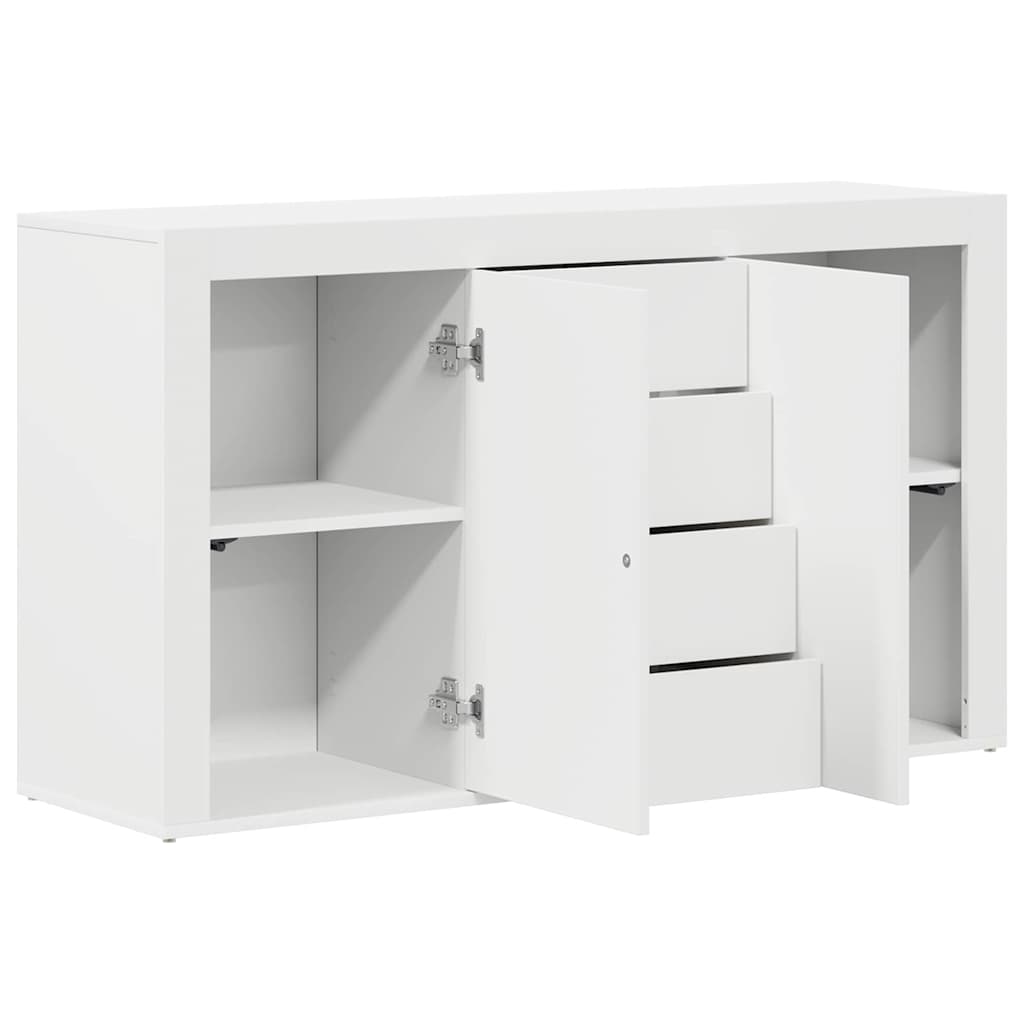 Buffet avec tiroir Blanc 120 x 36 x 69 cm Bois d'ingénierie - XIOS