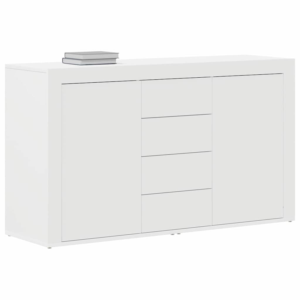 Buffet avec tiroir Blanc 120 x 36 x 69 cm Bois d'ingénierie - XIOS