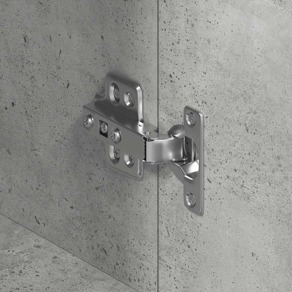 Buffet Gris béton 120 x 36 x 69 cm Bois d'ingénierie - XIOS