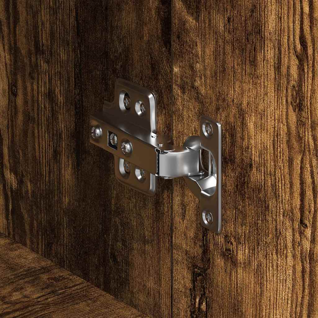 Buffet Chêne fumé 120 x 36 x 69 cm Bois d'ingénierie - XIOS
