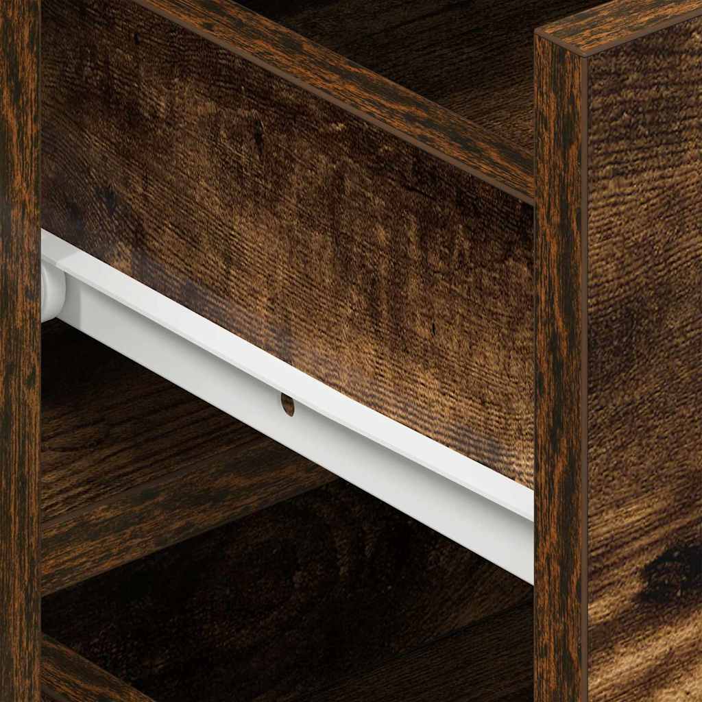 Buffet Chêne fumé 120 x 36 x 69 cm Bois d'ingénierie - XIOS