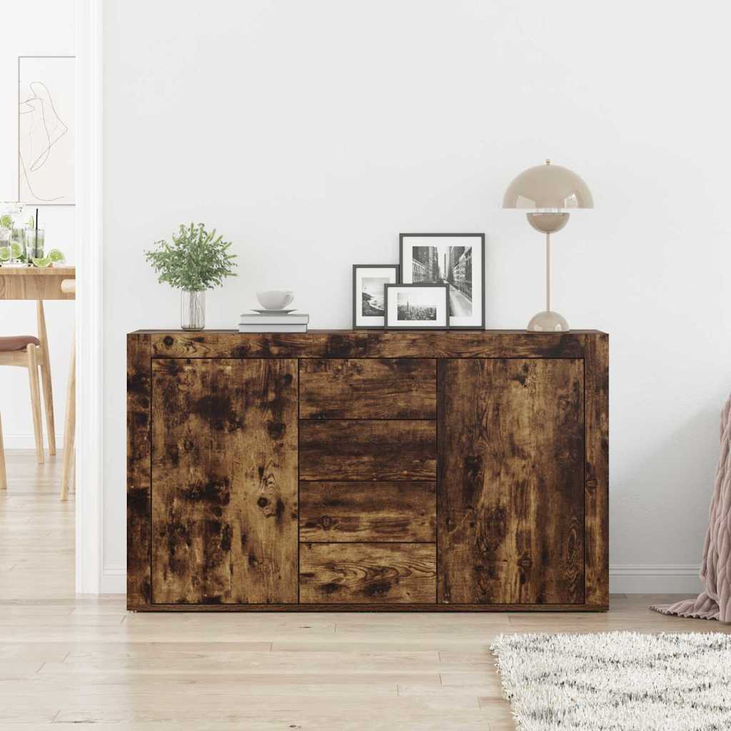 Buffet Chêne fumé 120 x 36 x 69 cm Bois d'ingénierie - XIOS