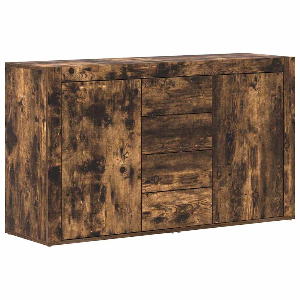 Buffet Chêne fumé 120 x 36 x 69 cm Bois d'ingénierie - XIOS