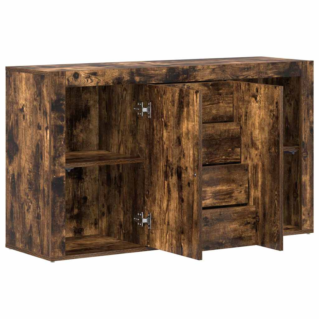 Buffet Chêne fumé 120 x 36 x 69 cm Bois d'ingénierie - XIOS