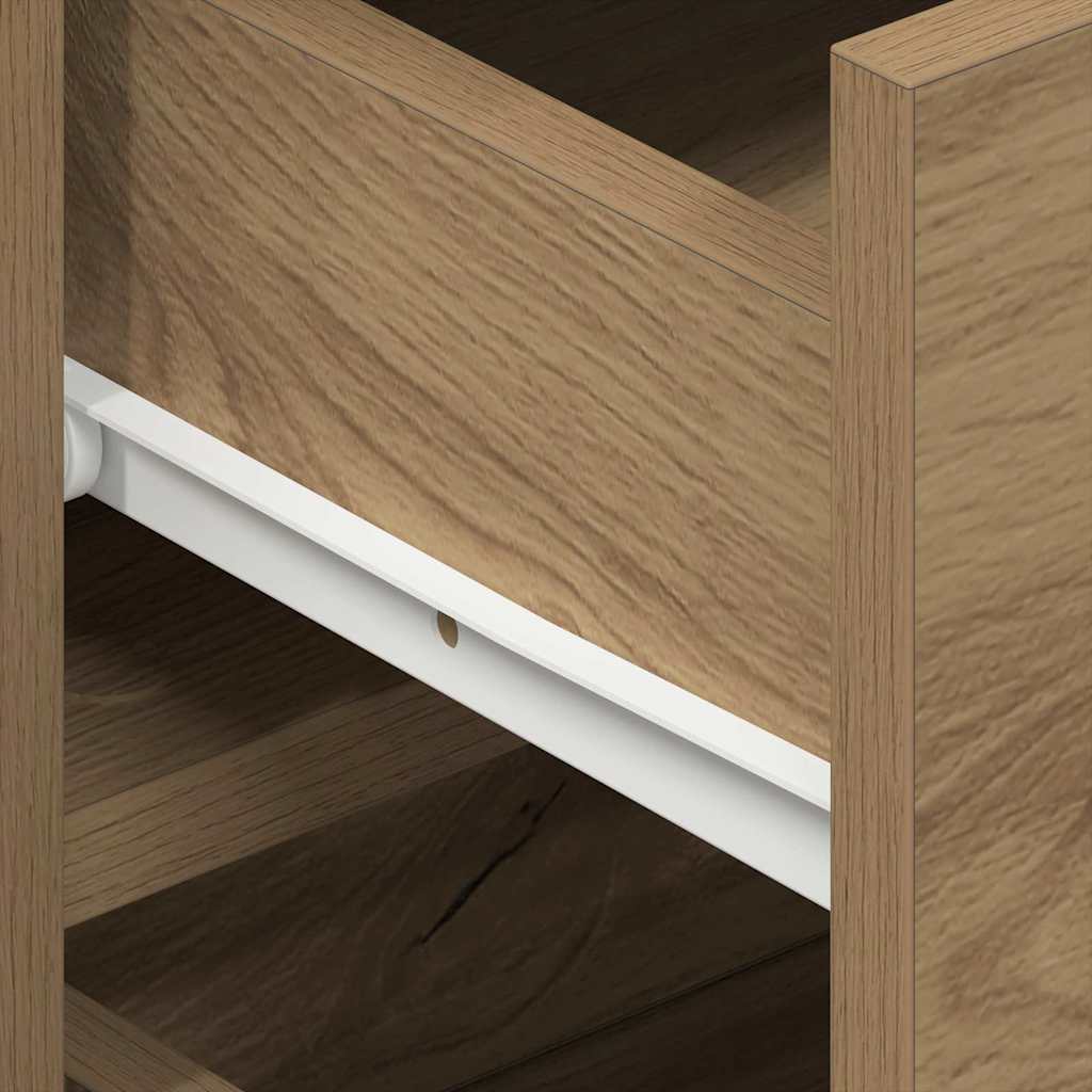 Buffet Chêne artisanal 120 x 36 x 69 cm Bois d'ingénierie