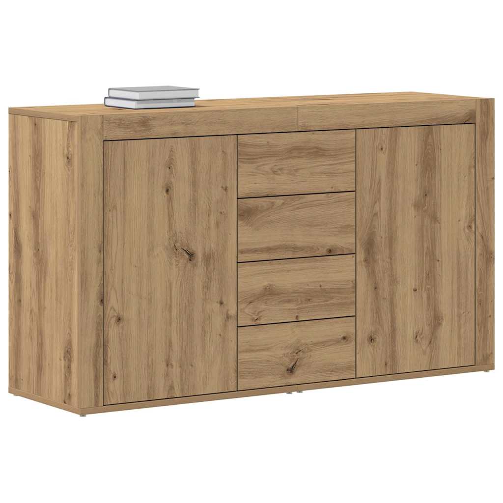 Buffet Chêne artisanal 120 x 36 x 69 cm Bois d'ingénierie