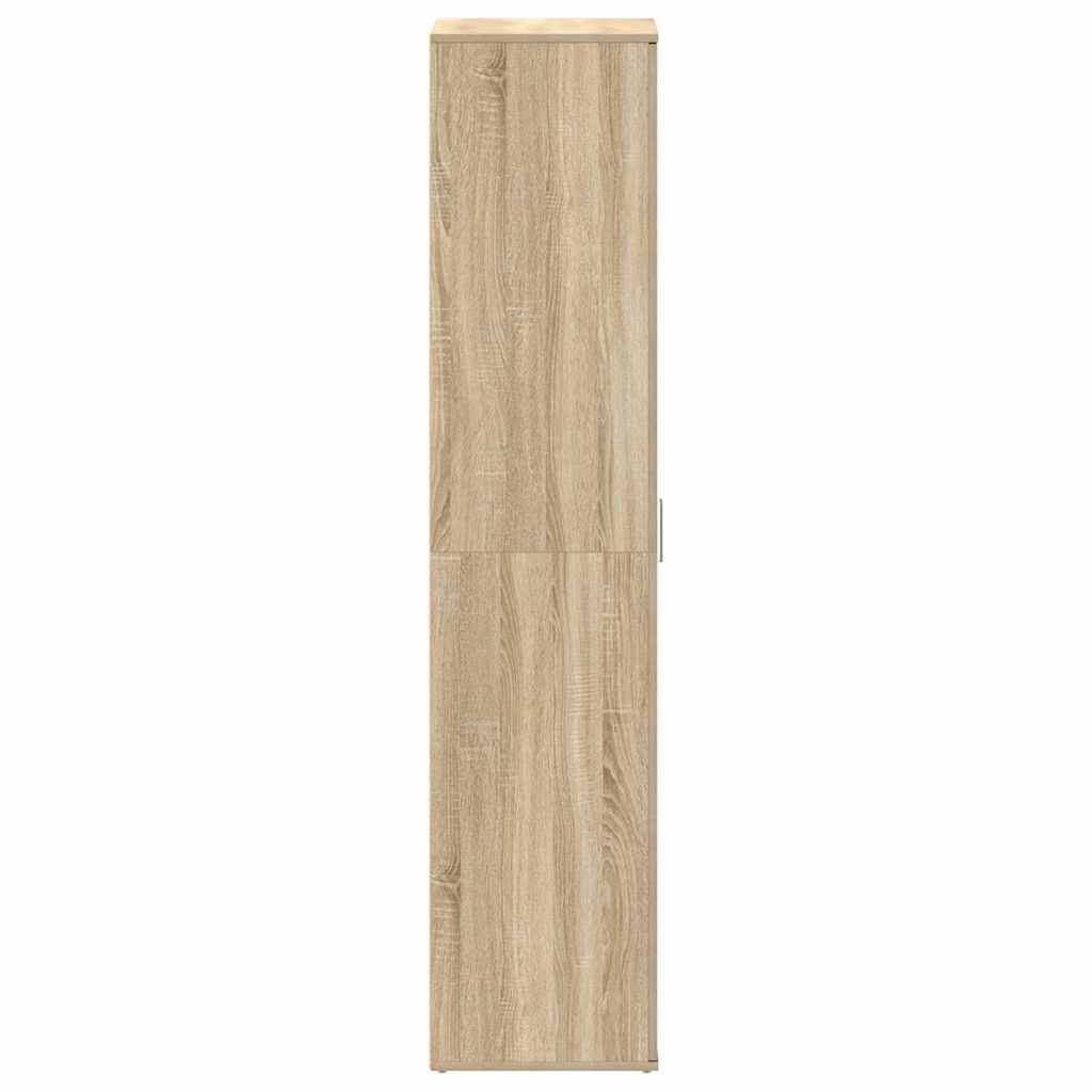 Cabinet à chaussures Marron 80 x 39 x 180 cm Bois d'ingénierie - XIOS