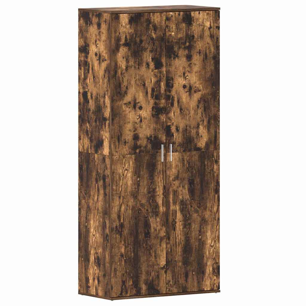 Cabinet à chaussures Marron 80 x 39 x 180 cm Bois d'ingénierie - XIOS
