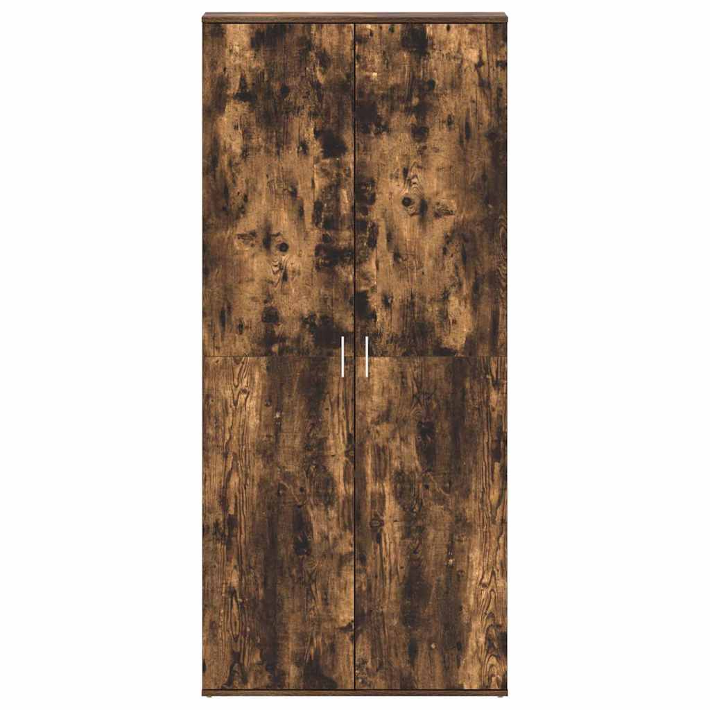 Cabinet à chaussures Marron 80 x 39 x 180 cm Bois d'ingénierie - XIOS