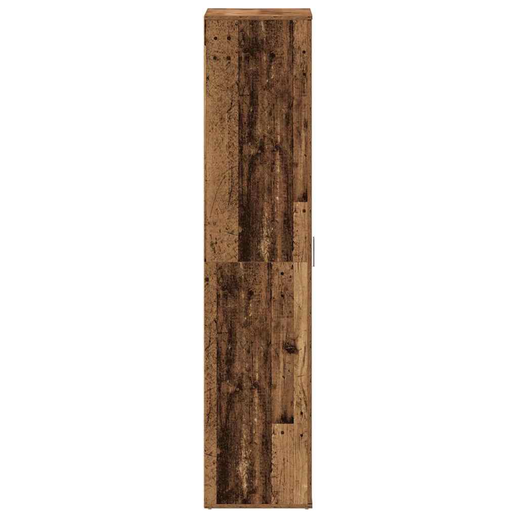 Cabinet à chaussures Marron 80 x 39 x 180 cm Bois d'ingénierie - XIOS
