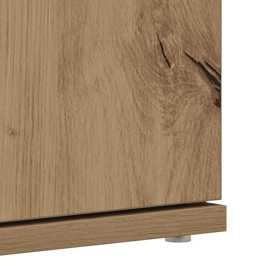 Cabinet à chaussures Marron 80 x 39 x 180 cm Bois d'ingénierie - XIOS