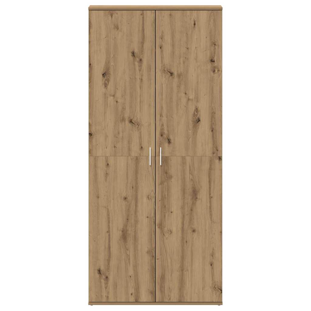 Cabinet à chaussures Marron 80 x 39 x 180 cm Bois d'ingénierie - XIOS