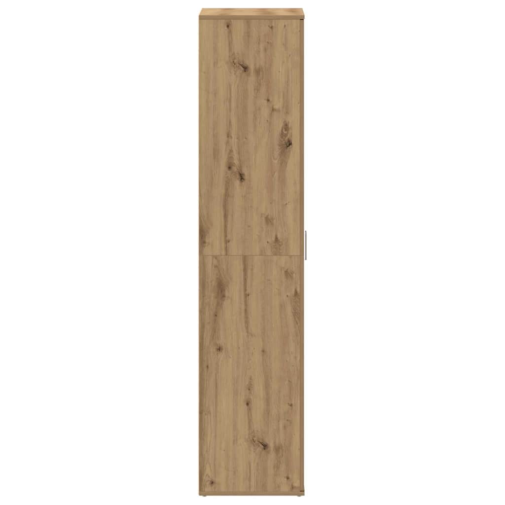Cabinet à chaussures Marron 80 x 39 x 180 cm Bois d'ingénierie - XIOS