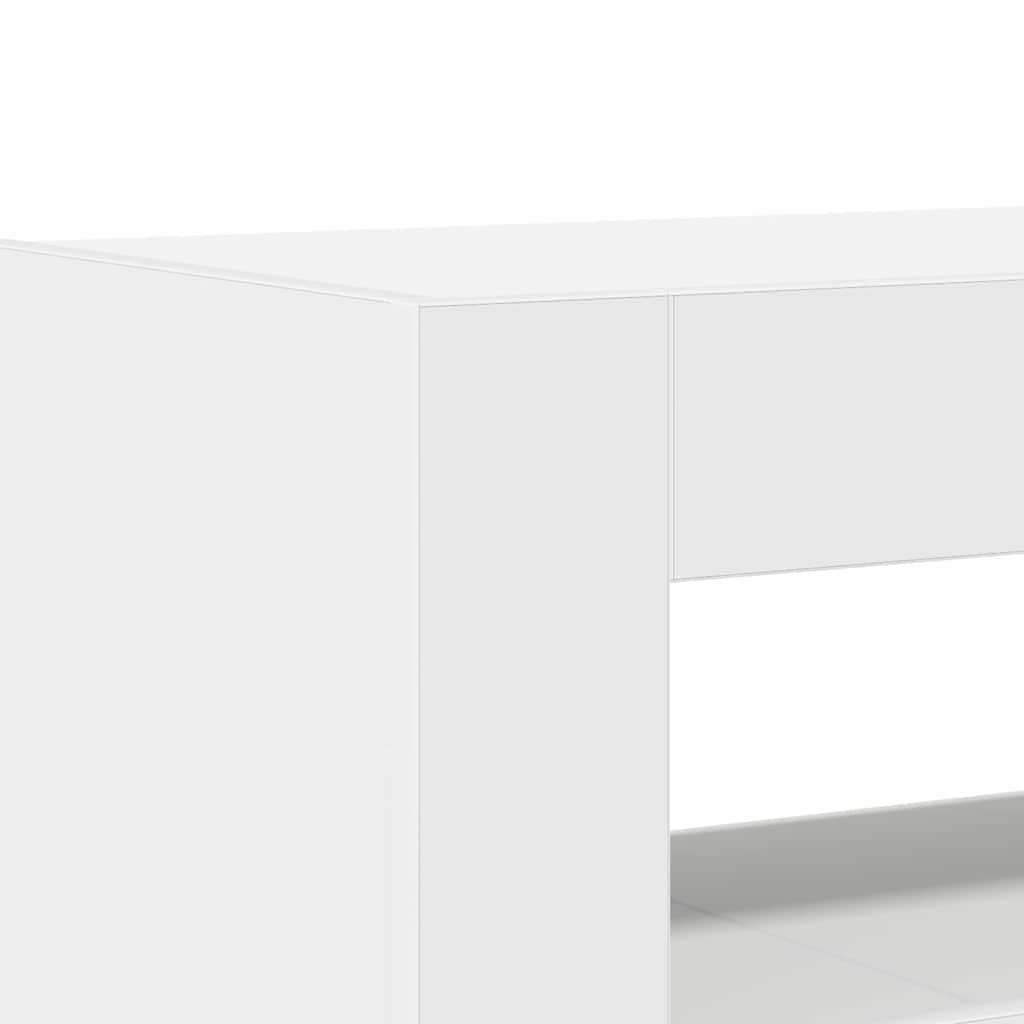 Buffet Blanc 116 x 30 x 75 cm Bois d'ingénierie - XIOS