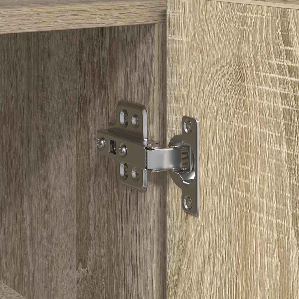 Buffet Chêne sonoma 116 x 30 x 75 cm Bois d'ingénierie - XIOS