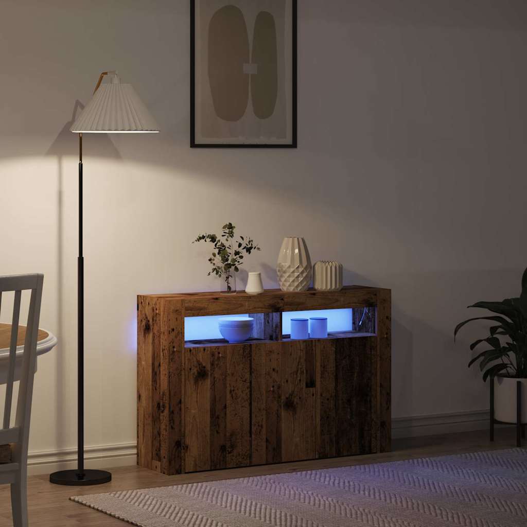 Buffet Bois ancien 116 x 30 x 75 cm Bois d'ingénierie - XIOS