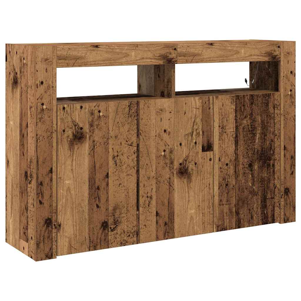 Buffet Bois ancien 116 x 30 x 75 cm Bois d'ingénierie - XIOS