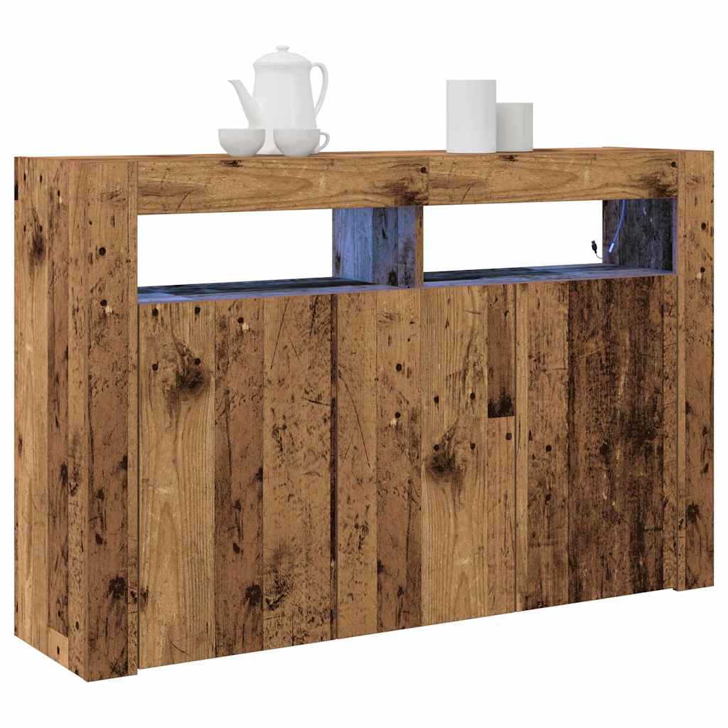 Buffet Bois ancien 116 x 30 x 75 cm Bois d'ingénierie - XIOS