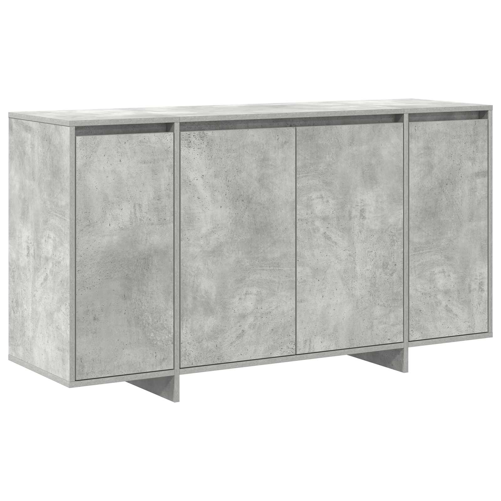 Buffet Gris béton 135 x 41 x 75 cm Bois d'ingénierie - XIOS