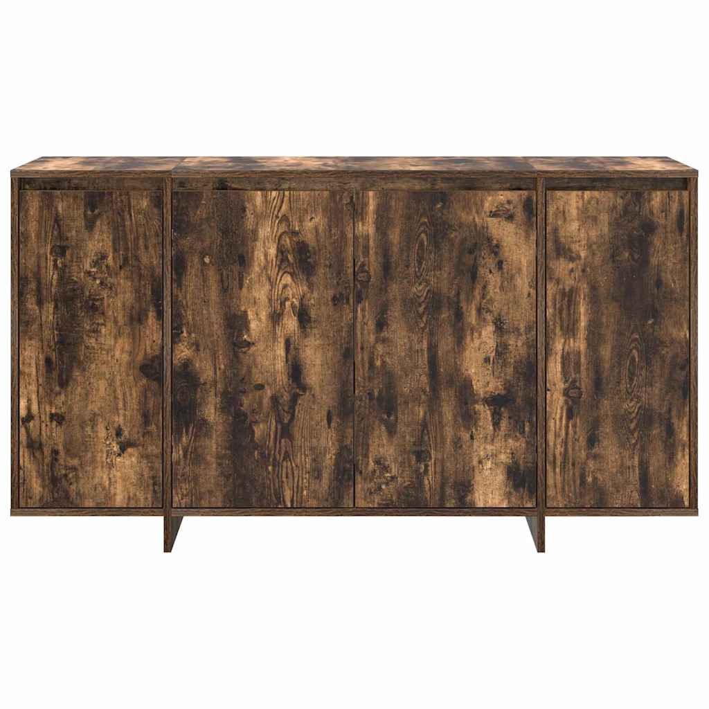 Buffet Chêne fumé 135 x 41 x 69 cm Bois d'ingénierie - XIOS
