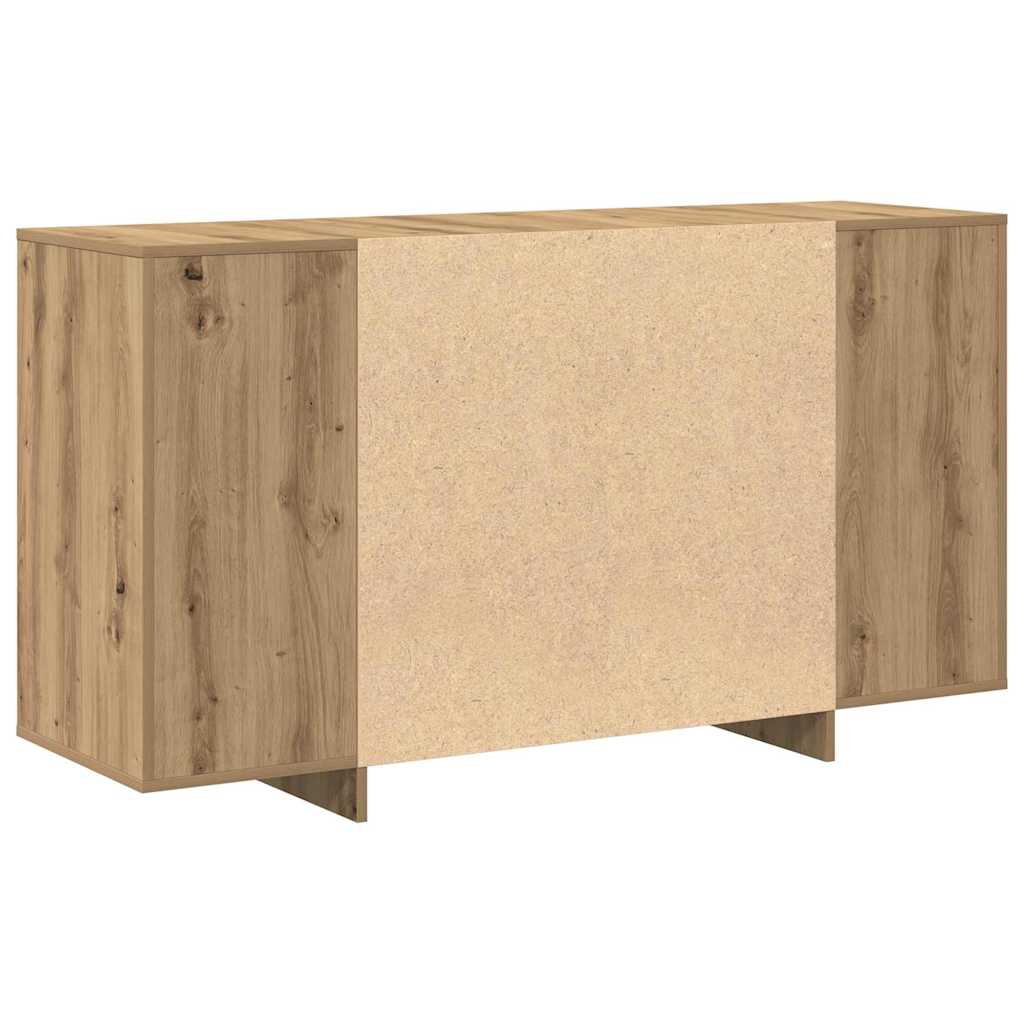 Buffet chêne artisanal 135 x 41 x 69 cm Bois d'ingénierie - XIOS