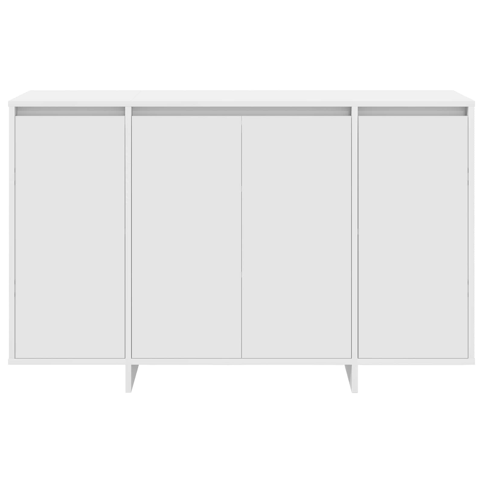 Buffet Blanc 120 x 41 x 75 cm Bois d'ingénierie