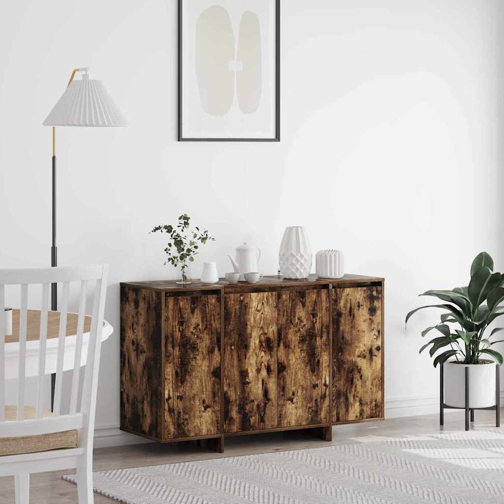 Buffet Chêne fumé 120 x 41 x 75 cm Bois d'ingénierie - XIOS
