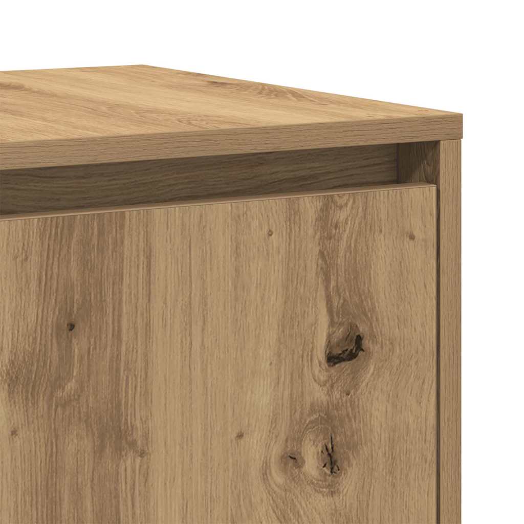 Buffet chêne artisanal 120 x 41 x 75 cm Bois d'ingénierie - XIOS