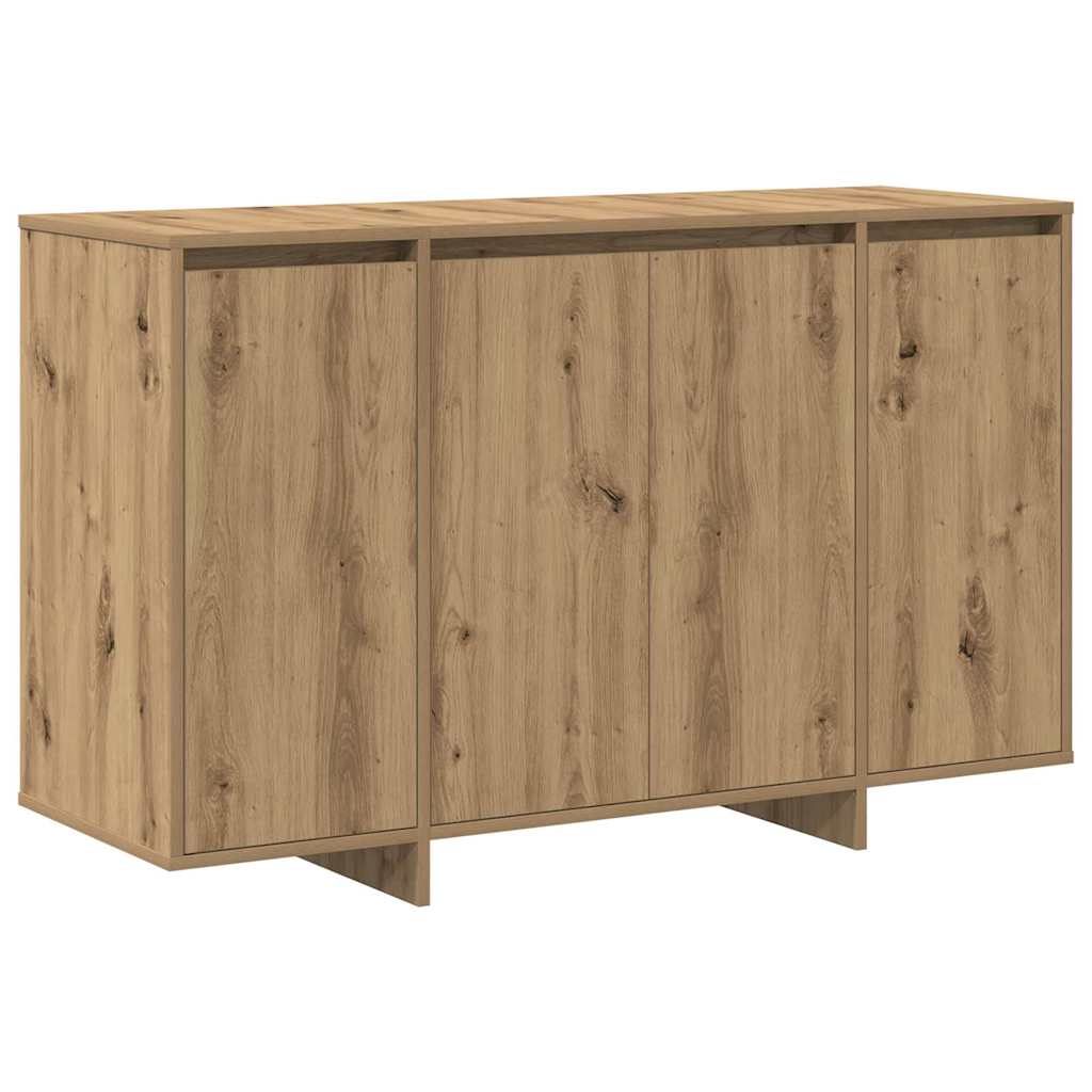Buffet chêne artisanal 120 x 41 x 75 cm Bois d'ingénierie - XIOS