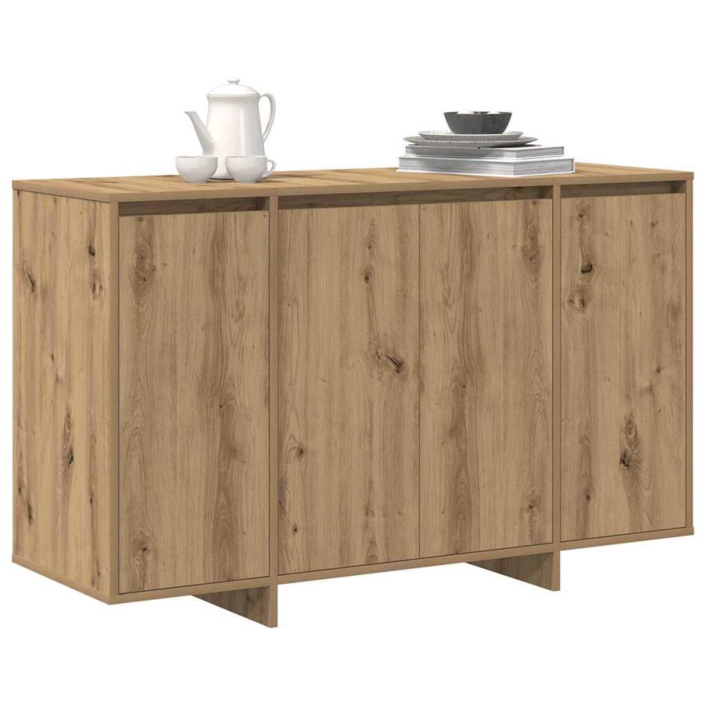 Buffet chêne artisanal 120 x 41 x 75 cm Bois d'ingénierie - XIOS