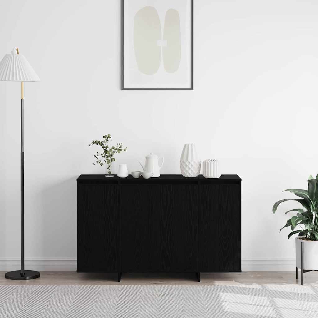 Buffet Chêne noir 120 x 41 x 75 cm Bois d'ingénierie - XIOS