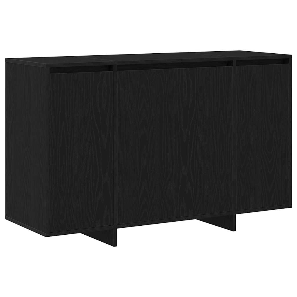 Buffet Chêne noir 120 x 41 x 75 cm Bois d'ingénierie - XIOS