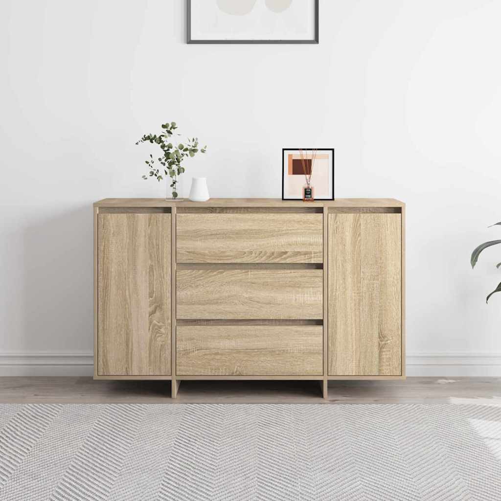 Buffet Chêne sonoma 120 x 41 x 75 cm Bois d'ingénierie - XIOS
