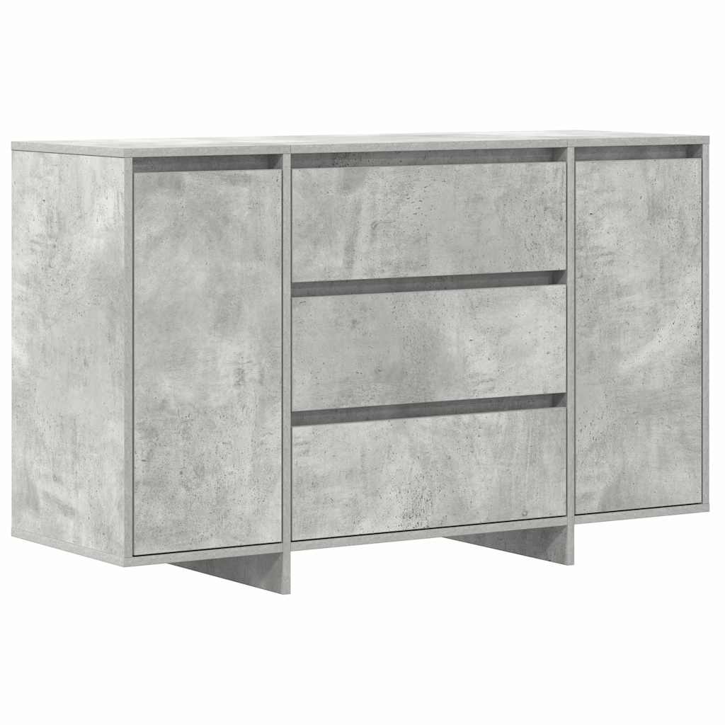 Buffet Gris béton 120 x 41 x 75 cm Bois d'ingénierie - XIOS