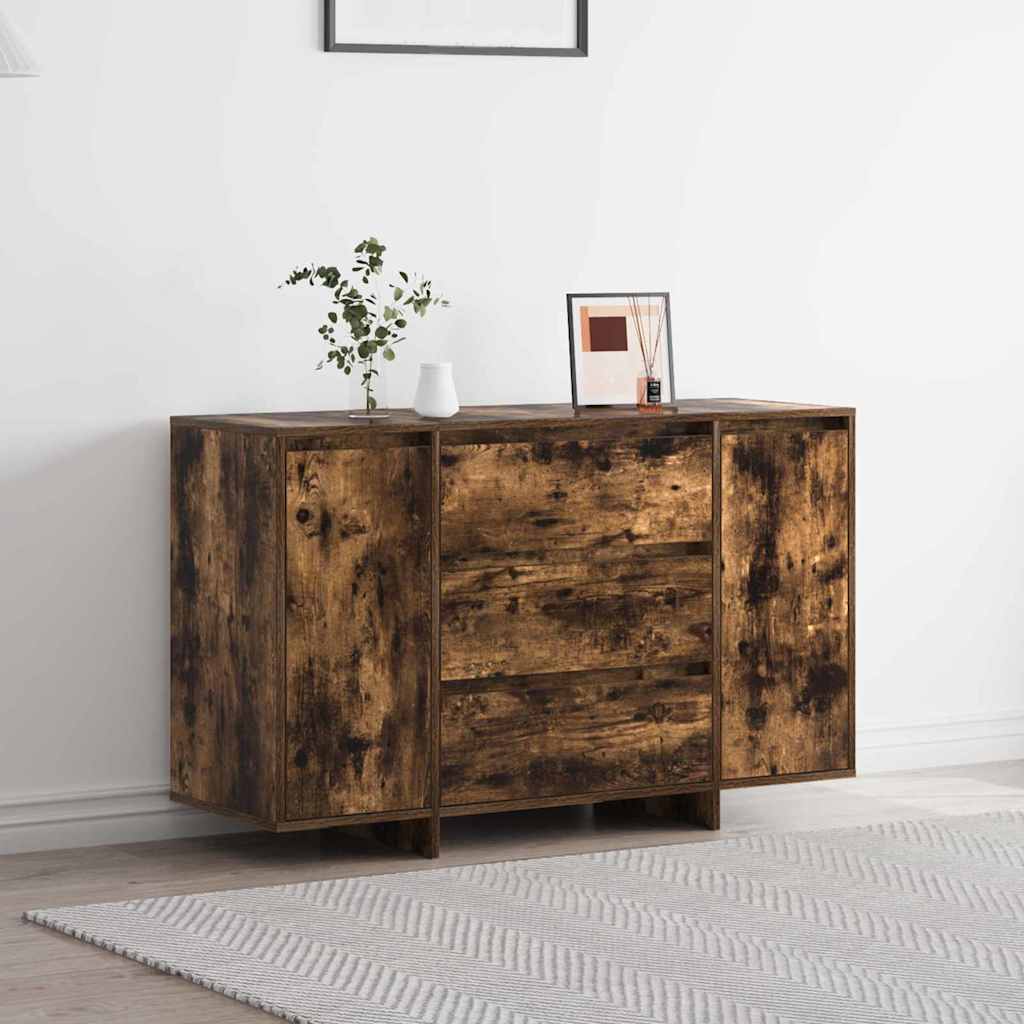 Buffet Chêne fumé 120 x 41 x 75 cm Bois d'ingénierie - XIOS