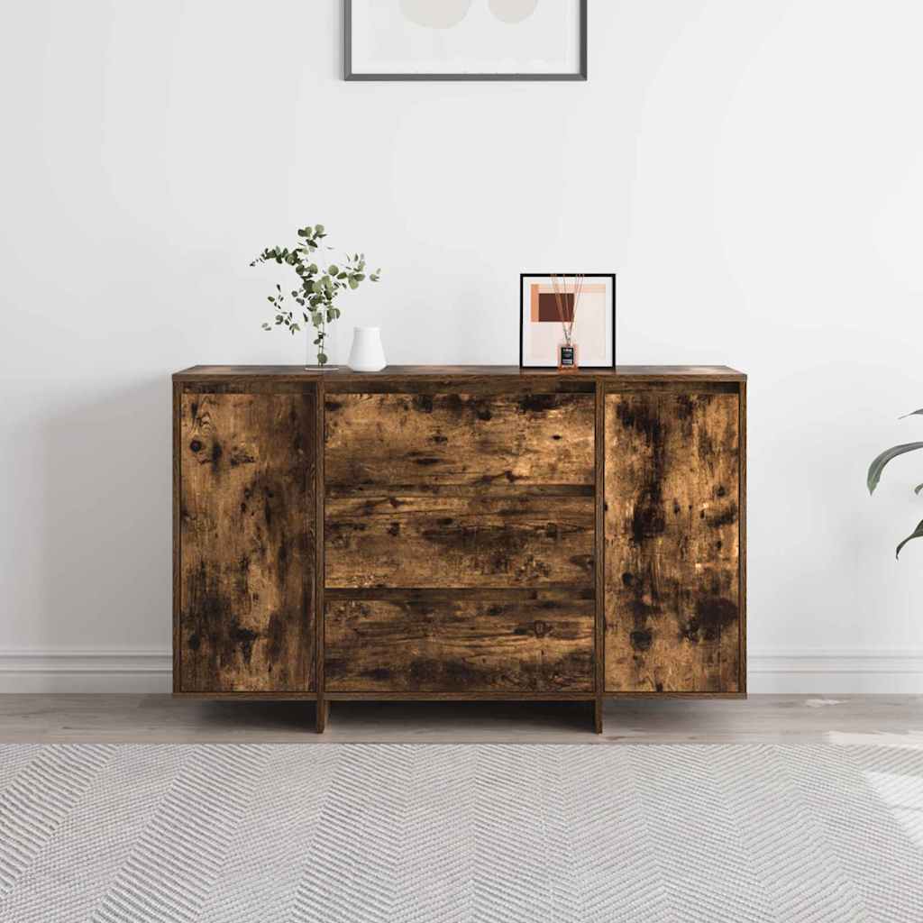 Buffet Chêne fumé 120 x 41 x 75 cm Bois d'ingénierie - XIOS