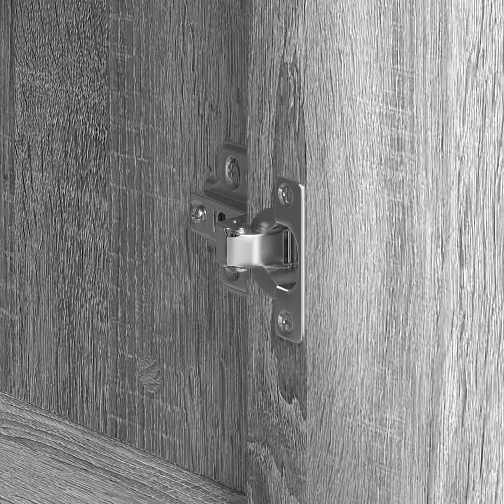 Buffet Sonoma gris 120 x 41 x 75 cm Bois d'ingénierie - XIOS