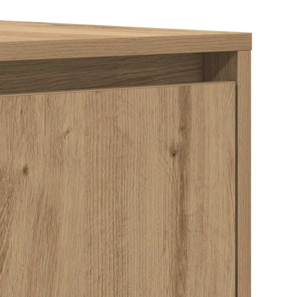 Buffet chêne artisanal 120 x 41 x 75 cm Bois d'ingénierie - XIOS