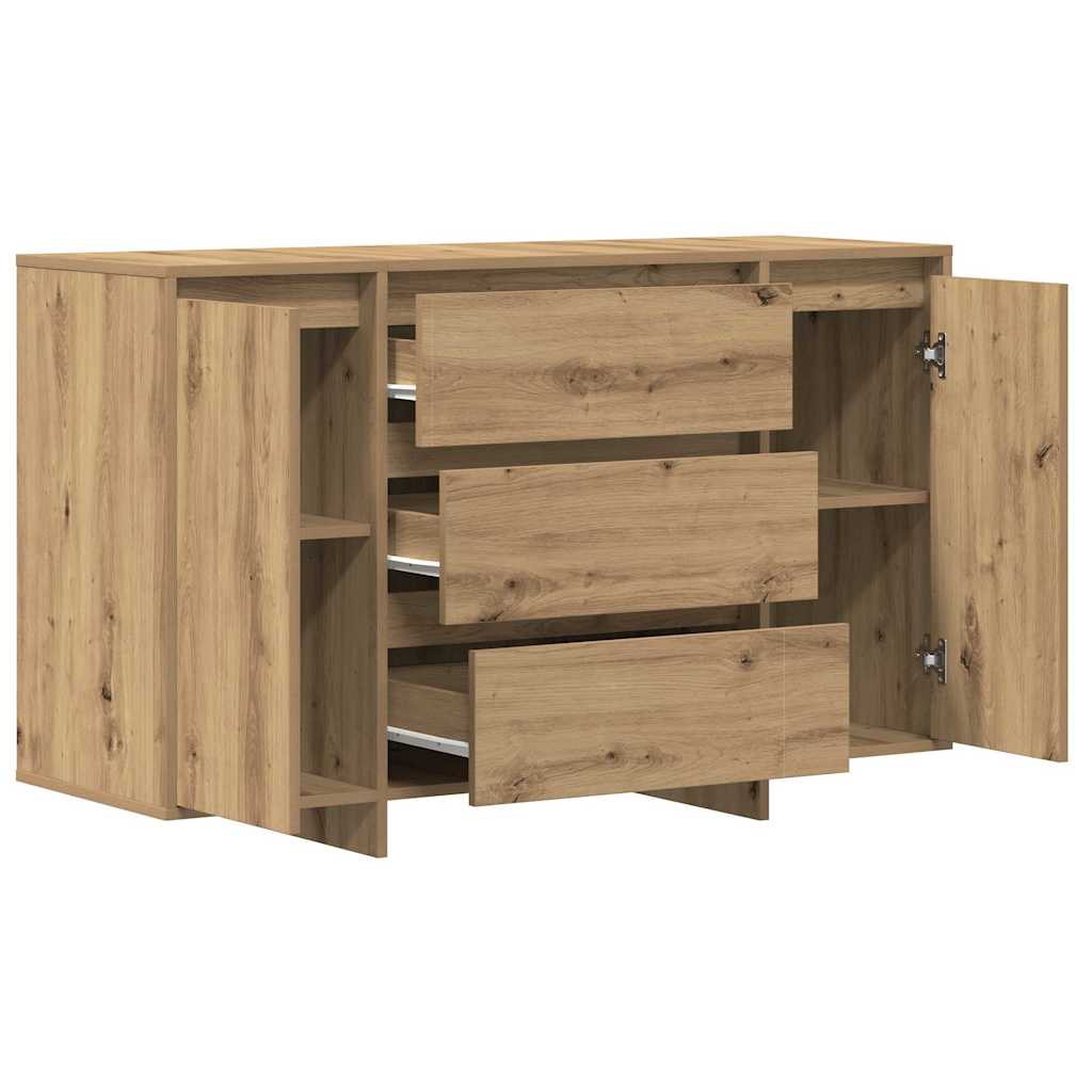 Buffet chêne artisanal 120 x 41 x 75 cm Bois d'ingénierie - XIOS
